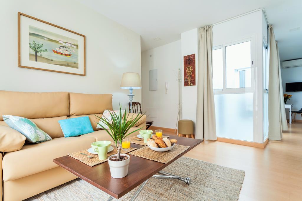 Hostly Acetres 1B-2B Center-Fibre-Conmunal Terrace-Parking Optional Siviglia Esterno foto